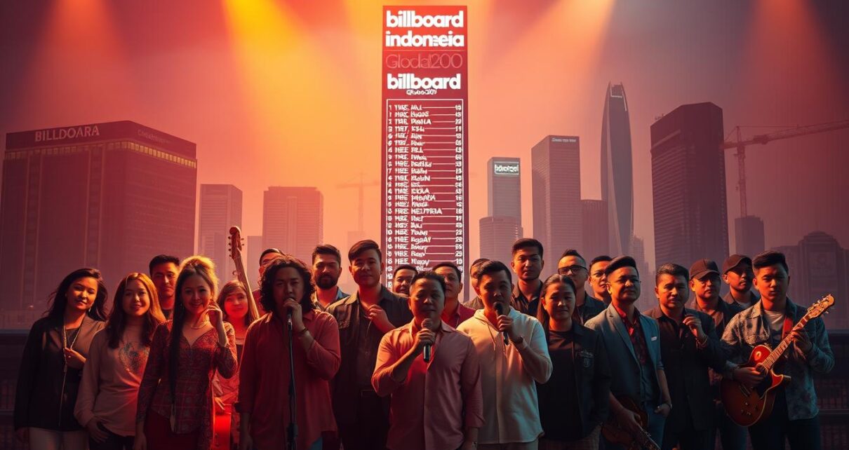 Musisi Indonesia Tembus Billboard Global 200