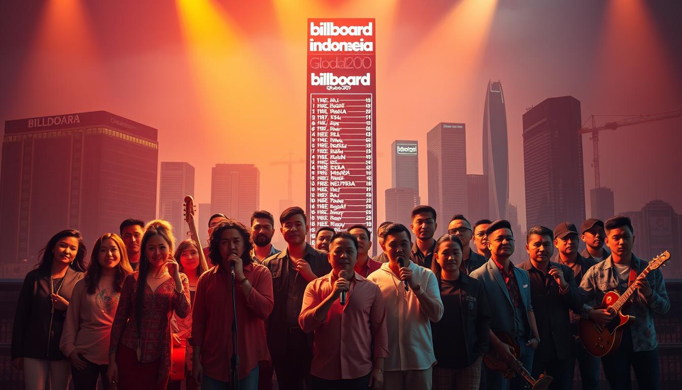 Musisi Indonesia Tembus Billboard Global 200