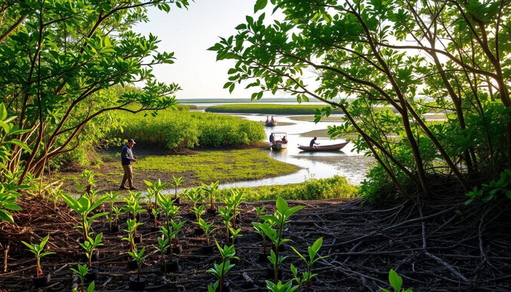 restorasi mangrove
