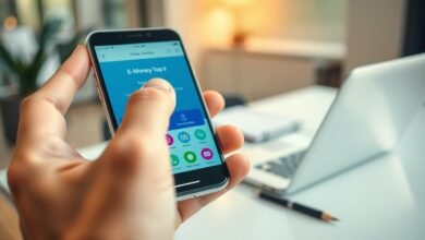 Cara top up e-money di HP