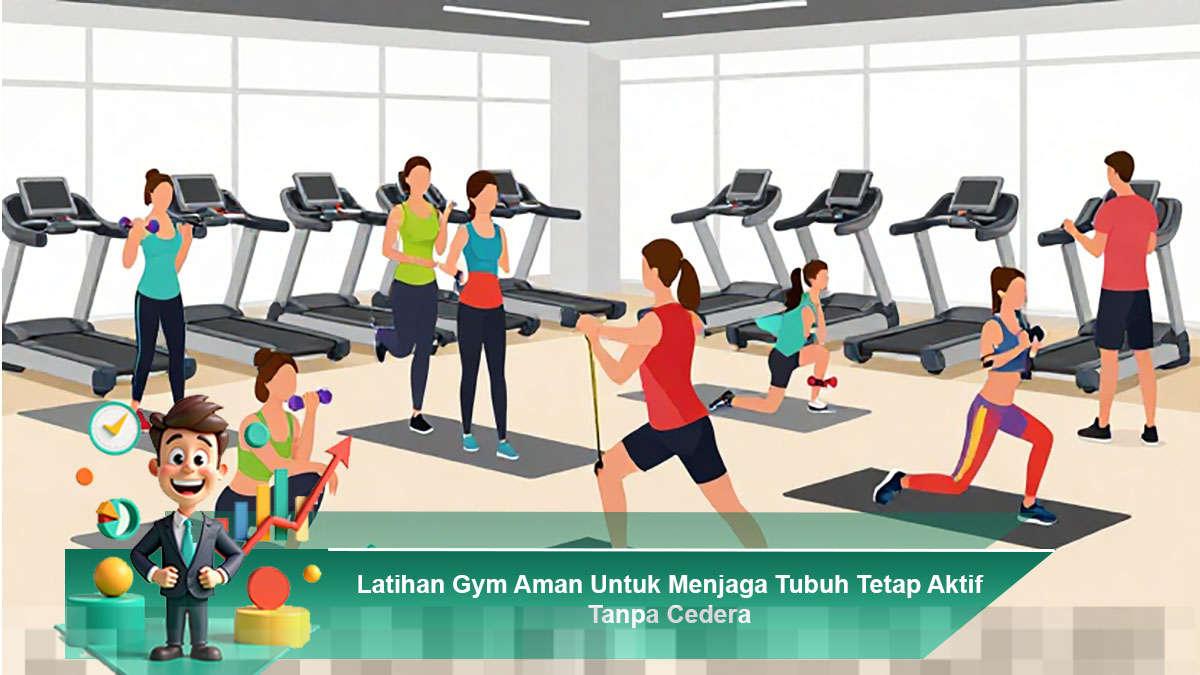 Latihan Gym Aman: Jaga Tubuh Aktif Bebas Cedera