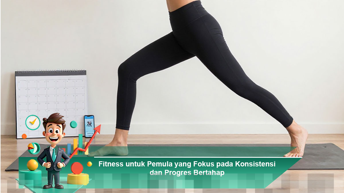 Fitness untuk Pemula yang Fokus pada Konsistensi dan Progres Bertahap