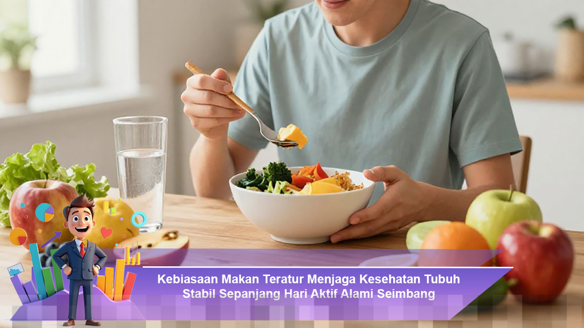 Kebiasaan Makan Teratur untuk Kesehatan Tubuh Stabil dan Seimbang Setiap Hari