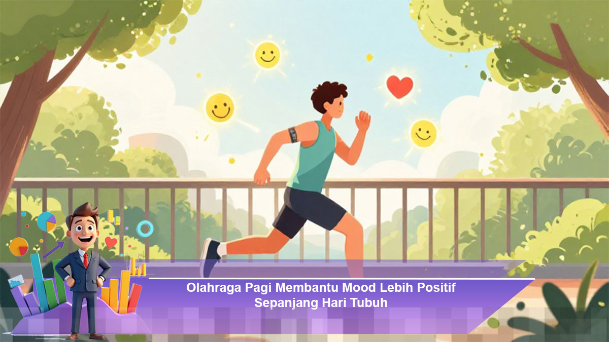 Olahraga Pagi Tingkatkan Mood Positif Sepanjang Hari