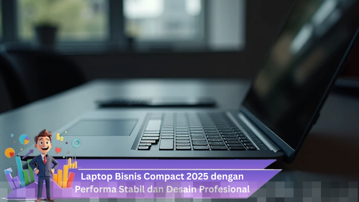 Laptop Bisnis Compact 2025: Performa Stabil & Desain Profesional